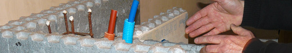 Le bloc de coffrage isolant